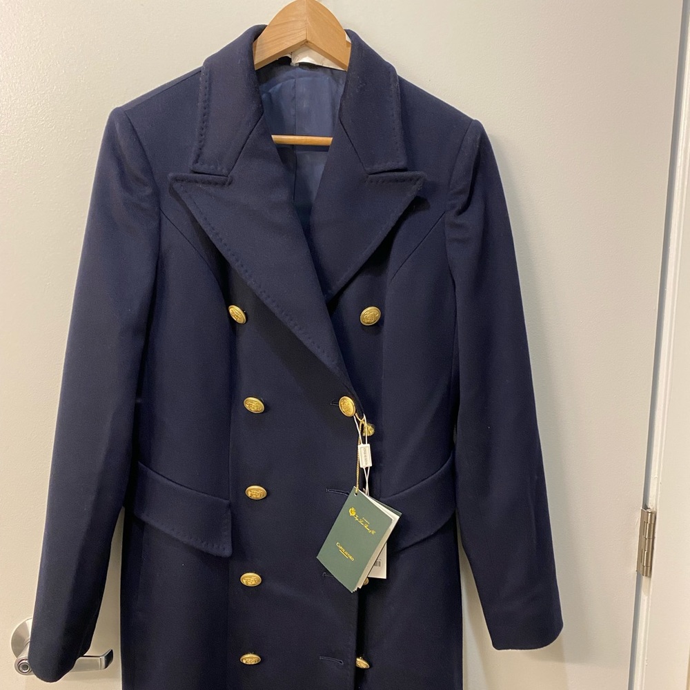 NWT Loro Piana 100% Virgin Wool Coat